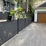 black composite fence canada