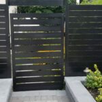 black fence panels canada
